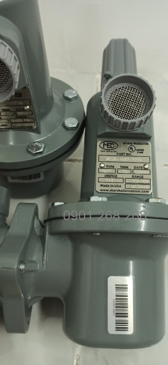 MEC regulator type 1267/7710 5-20psi